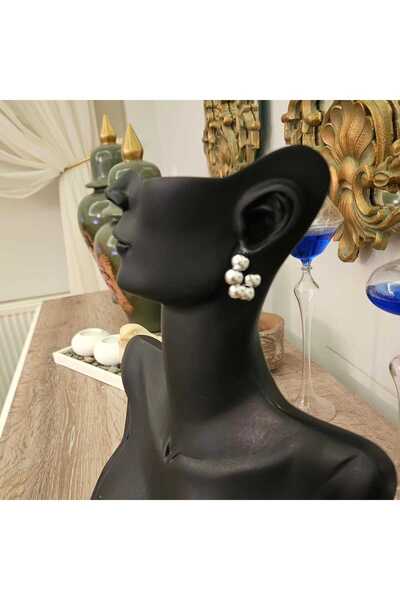 misstakıjewerly ÇELİK TOP HALKA KÜPE