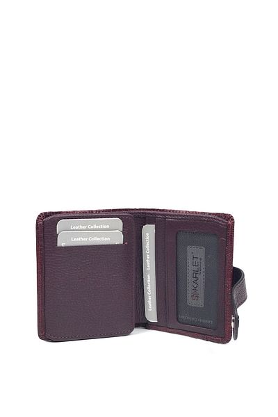 Skarlet Genuine Leather Unisex Card Holder Wallet