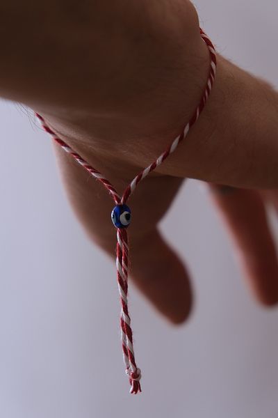 Chillin' 10 Pieces Marteniçka Bracelet Evil Eye Beaded Gift Spring Wish and Lucky Rope Bracelet