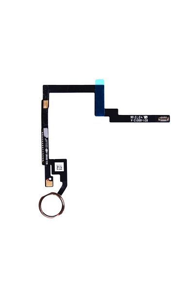 Nettech iPad Mini 3 Compatible Home Key - Gold