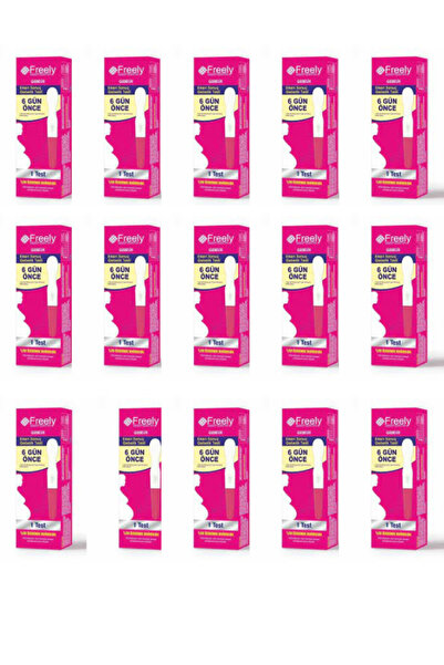 Freely Erken Gebelik Testi 15 Adet