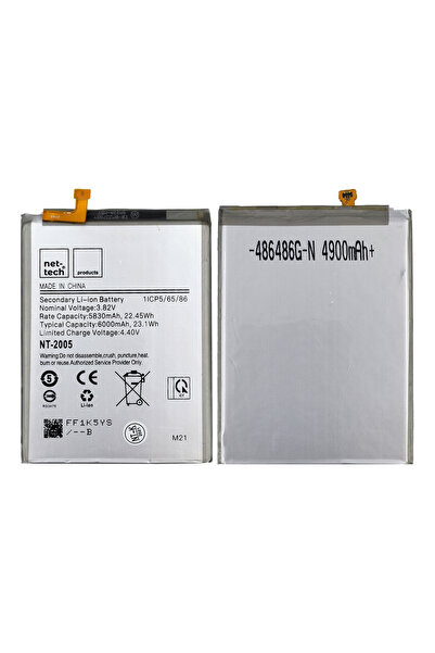 Nettech Teknonet Samsung Galaxy M21 Uyumlu 5800 Mah Batarya