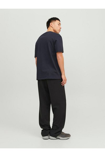 Jack & Jones Jjestar Jj Tee Ss Noos Men's Navy Blue T-Shirt - 12234746