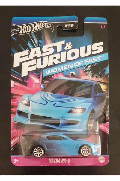 HOT WHEELS FAST AND FURIOUS WOMEN OF FAST MAZDA RX8