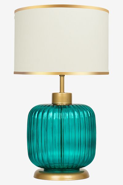 MINIMAL ETICARET VE BILGI TEKNOLOJILERI Intense Transparent Bondi Green Gold Glass Lampshade