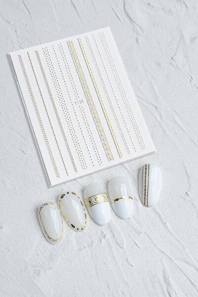 MOZIUR Tırnak Sticker Süs (KENDİNDEN YAPIŞKANLI)