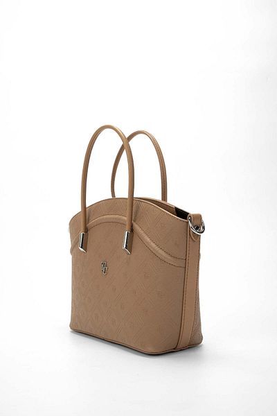 Tamer Tanca Women's Vegan Beige Handbag