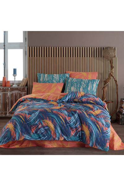 Hobby Othello Orange Ranforce - Single Duvet Cover Set