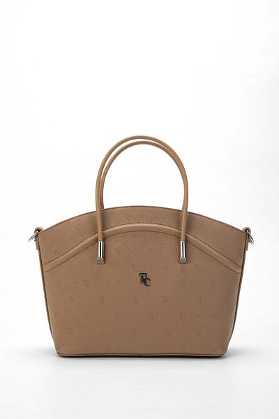 Tamer Tanca Women's Vegan Beige Handbag