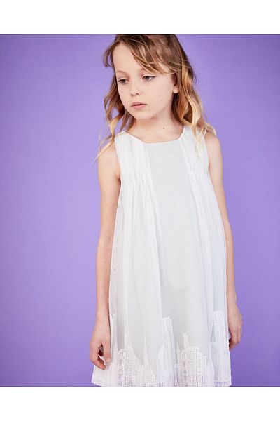 Pan Con Chocolate Girl's Sleeveless Dress