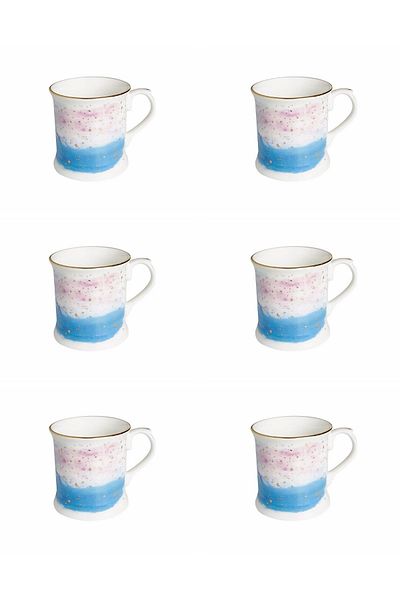 Porland Cosmos Mug 380cc 6 pcs 04ALM003402