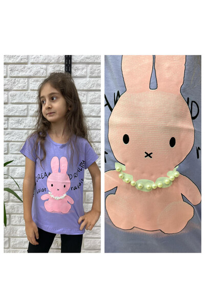 KAMİKAM Tricou pentru fete de bună calitate (T-Sirt)