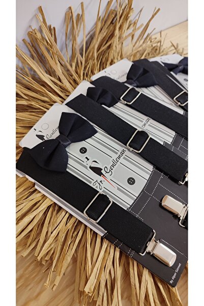 Monkabox Набір чорних бантиків для дітей віком 1-5 років