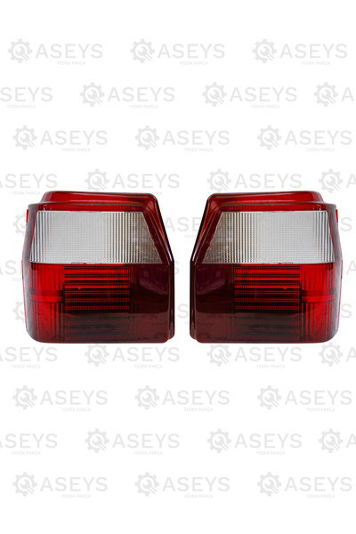 ZENON Aseys Uno Sağ Ve Sol Stop Camları Ikili Takım Fiat Uno Uyumlu 9943221-9...