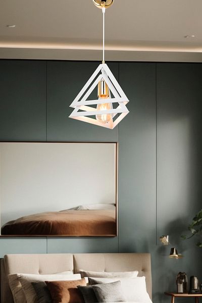 AG LightDesign White Pendant Chandelier Bedroom Living Room Kitchen Corridor Lamp