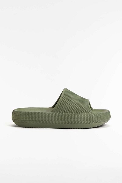 Oysho Khaki Sandals and Slippers Styles Prices Trendyol