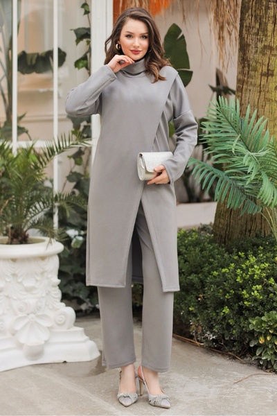 Bestenur Asymmetric Cutting Set 791 - Gray