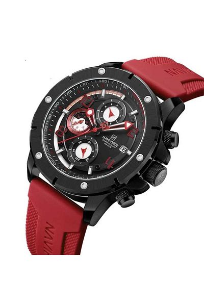 Naviforce Men's Wristwatch Function Silicone Cord 1922