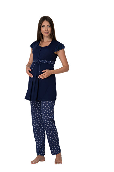 by İGP Ženska tamnoplava pidžama za trudnice, Pamuk dela