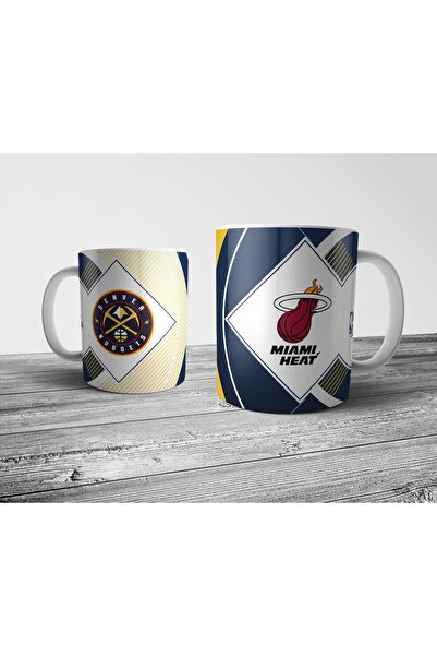 Pixxa Denver Nuggets Miami Heat NBA 2023 Finalleri Kupa Bardak Model 4