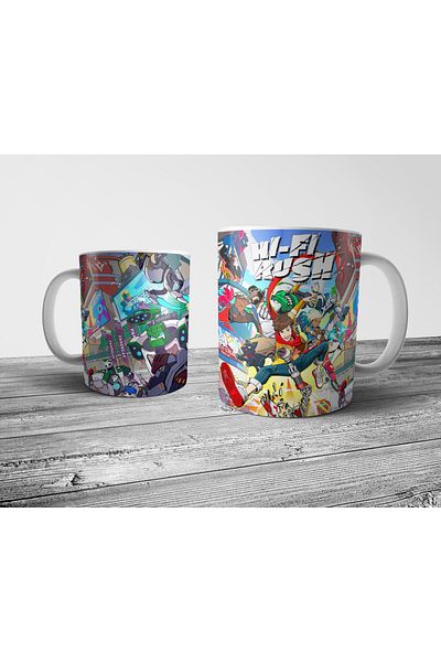 Pixxa Hi-Fi RUSH Mug Cup Model 2