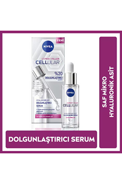 NIVEA Cellular Expert Filler Hyaluronik Asit Dolgunlaştırıcı Cilt Serum 30 ml...