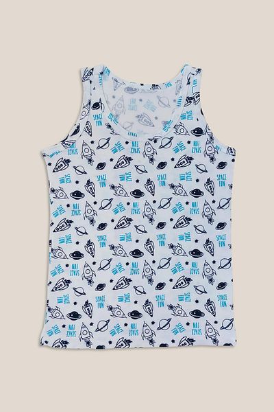 Sensu Boy's Mixed Colors Cotton 3-Piece Sling Tank Top - Kids-Atl500