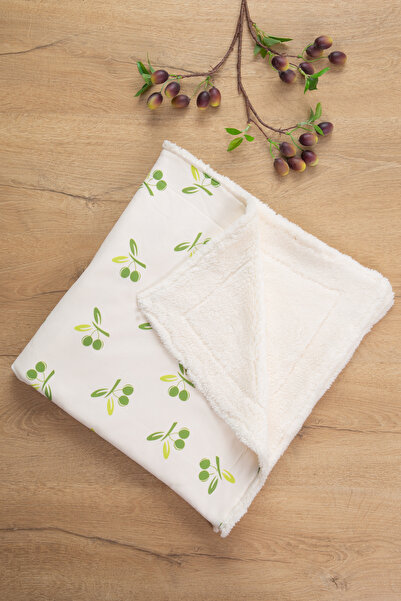 Sarebaby Zeytinim Series Baby Blanket 2 Tog Natural 85x87 Cm