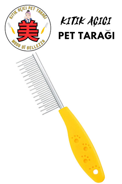 Genel Markalar Kedi Köpek Kıtık Açıcı Tarak Pati Desenli