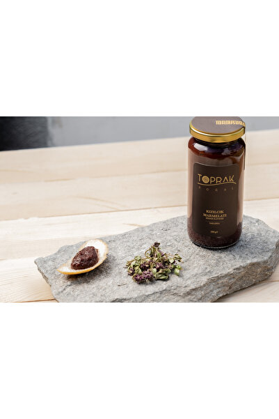 Toprak Doğal Kızılcık Marmelatı 280 G - Şekersiz Kızılcık Marmelatı, Katkısız Koruyucusuz