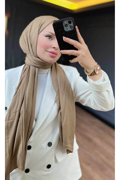 VALORSCARF CAPPUCCINO COZY COTTON SHAL