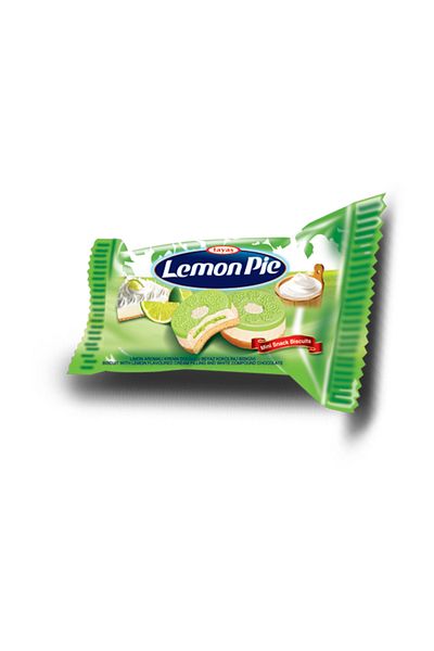 TAYAŞ Lemon Flavored Cream Filled Biscuits - 1 kg Boxed