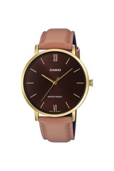 Casio Mtp-vt01gl-5budf Men's Wristwatch