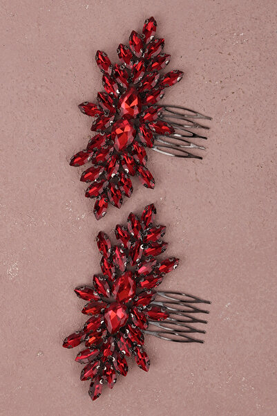 Limelia Accesoriu de păr pentru costum de nuntă dublu pentru mirese Accesoriu...