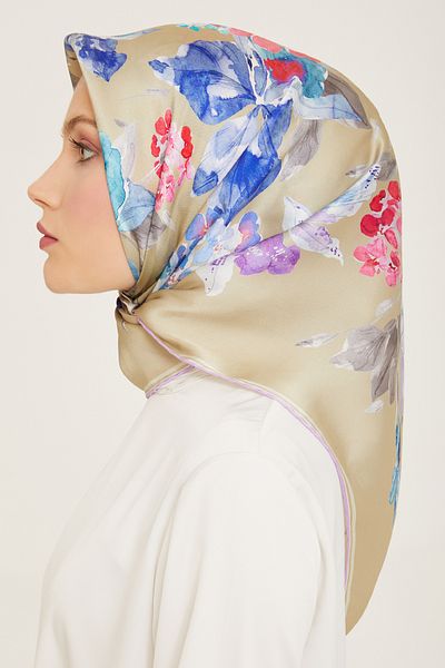 Armine Μεταξωτό Φουλάρι ARMINE 9127D - SURA