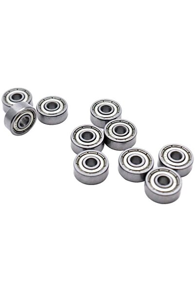 AYMAGNET 20 Adet 623zz Rulman, Metal Mühürlü Minyatür Bilya, 3x10x4 - 3d Mikr...