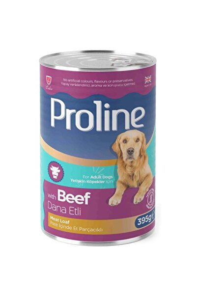 Pro Line Dana Etli Gravy Yetişkin Köpek Konserve Maması 395 Gr