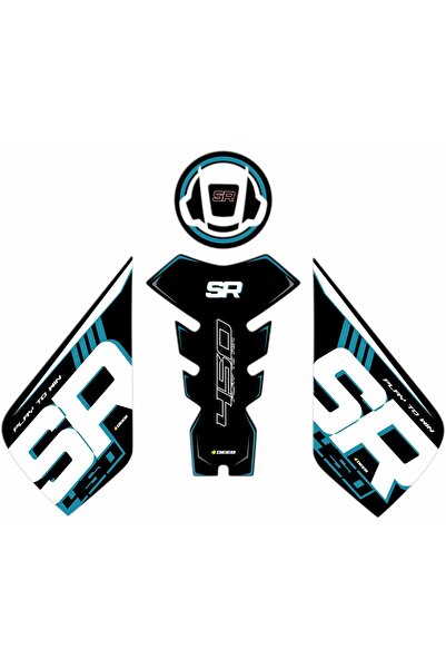 Deeb 450SR Uyumlu Tank Pad Set Turkuaz