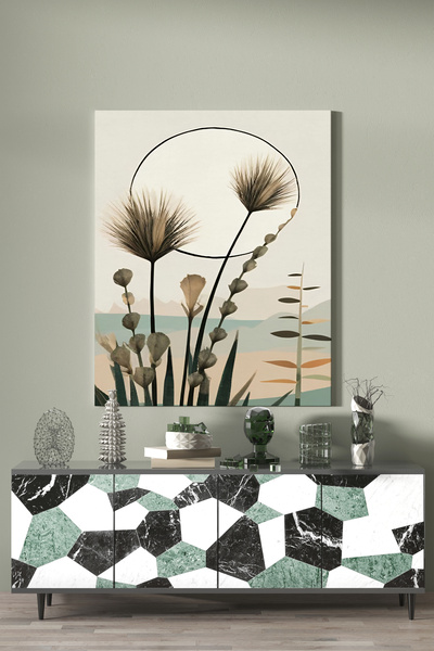 Design Art House Modern Ev Dekorasyon Kanvas Tablo