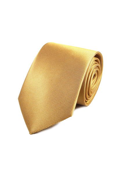 Sade Kravat Mustard Yellow Plain Tie 2544 Mustard