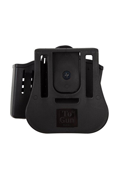 Polis Sepeti To Gun Holster CZ 75B Tabanca Kılıfı Önü Şarjörlüklü Siyah
