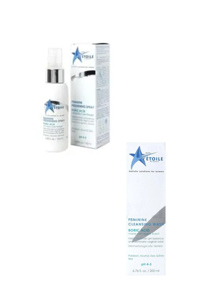 Etoile Etoıle Female Fres Spray Intım Sprey & Mon Etoile Feminine Cleansing W...