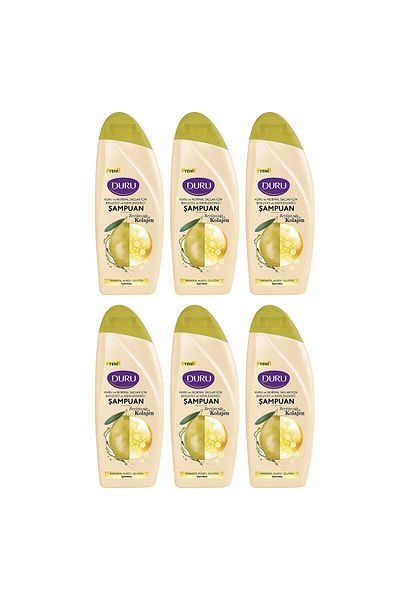 Duru Olive Oil and Collagen Dry Shampoo - For Normal Hair, 6x500 ML