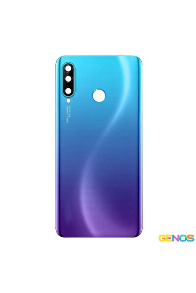 Genos HW P30 Lite Uyumlu Batarya Kapağı (Mavi) (SN808046)