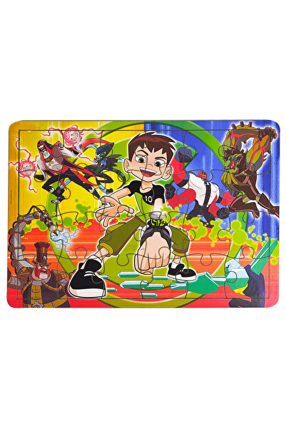 KJuba بازل خشبي 24 قطعة