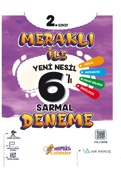 Kollektif Meraklı Zihinler 2. Sınıf Sarmal Deneme 6 lı