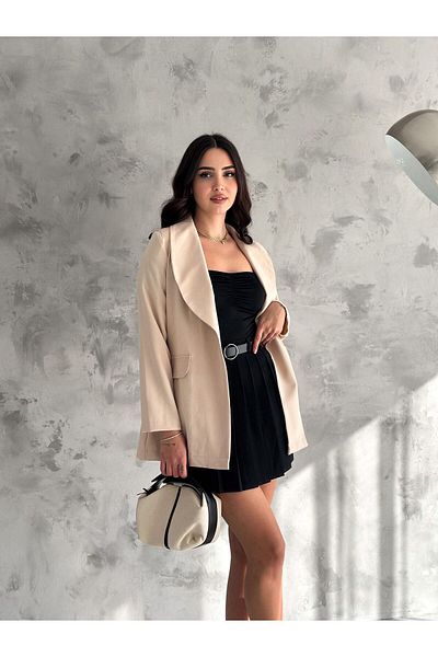 Noa Noa Basic Blazer Jacket με πτερύγιο τσέπης