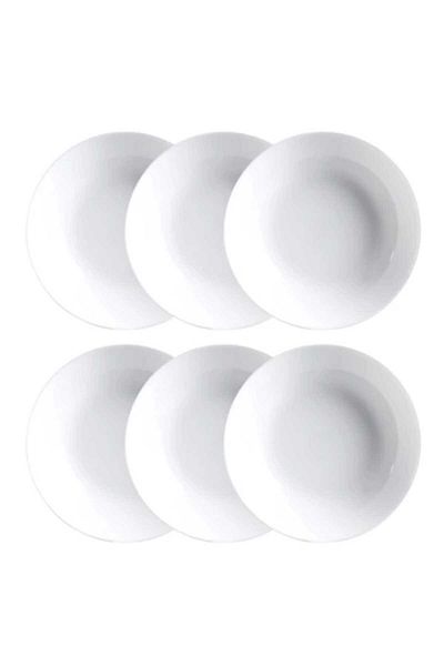 Luminarc طبق طعام ديوالي أبيض 6 قطع