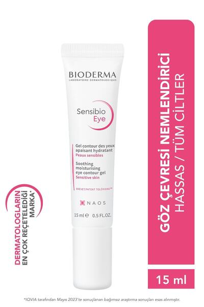 Bioderma Hassas ve Tolerans Seviyesi Düşük Göz Çevresi İçin Yatıştırıcı ve Nemlendirici Bakım Kremi 15 ml