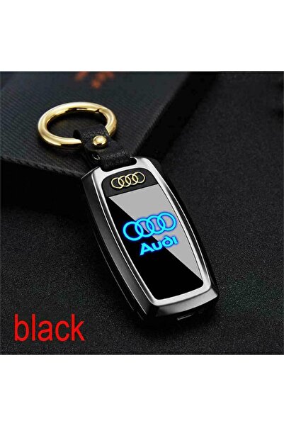 HEPBİMODA Audi Araba Usb Şarjlı Audi Anahtarı Görünümlü Fenerli Çakmak